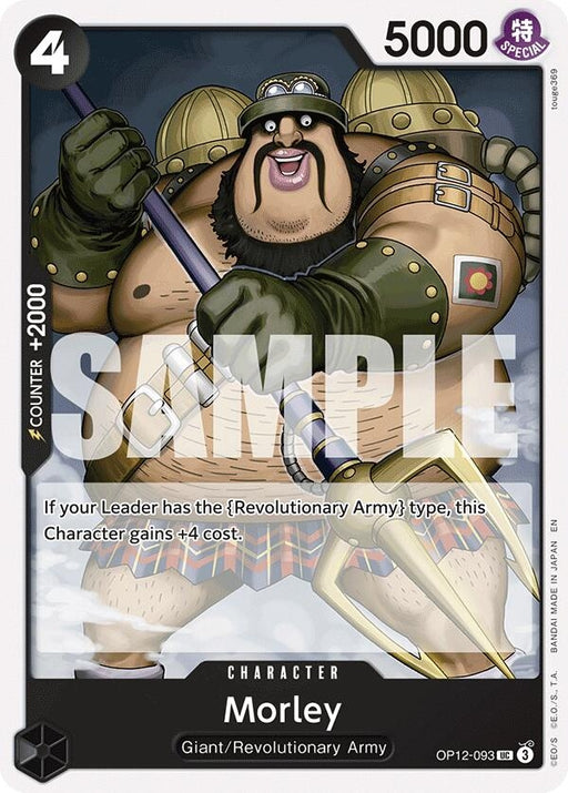 Image for Morley (OP12-093) [Legacy of the Master] - One Piece Card Game
