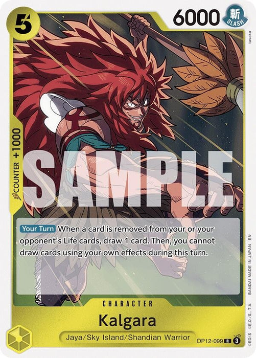 Image for Kalgara (OP12-099) (Foil) [Legacy of the Master] - One Piece Card Game
