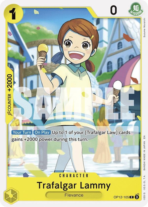 Image for Trafalgar Lammy (OP12-105) [Legacy of the Master] - One Piece Card Game