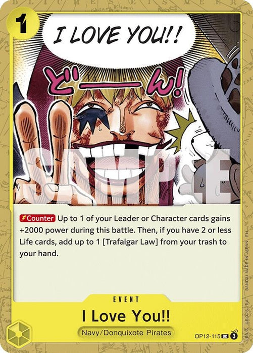 Image for I Love You!! (OP12-115) [Legacy of the Master] - One Piece Card Game