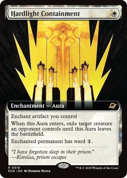 Image for Hardlight Containment (Extended Art) (319) (Foil) [Edge of Eternities] - Magic: The Gathering