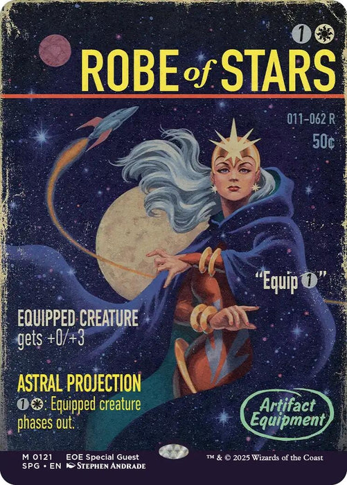 Image for Robe of Stars (Showcase) (121) (Foil) [Special Guests] - Magic: The Gathering