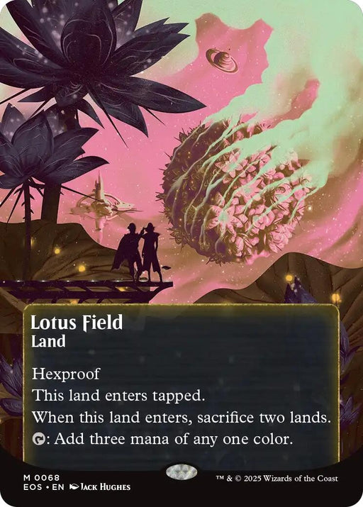 Image for Lotus Field (0068) (Borderless) (68) [Edge of Eternities: Stellar Sights] - Magic: The Gathering