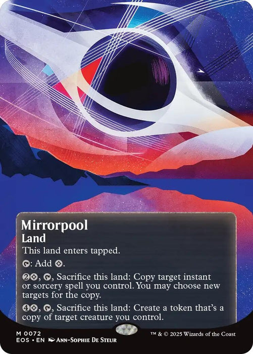 Image for Mirrorpool (0072) (Borderless) (72) (Foil) [Edge of Eternities: Stellar Sights] - Magic: The Gathering