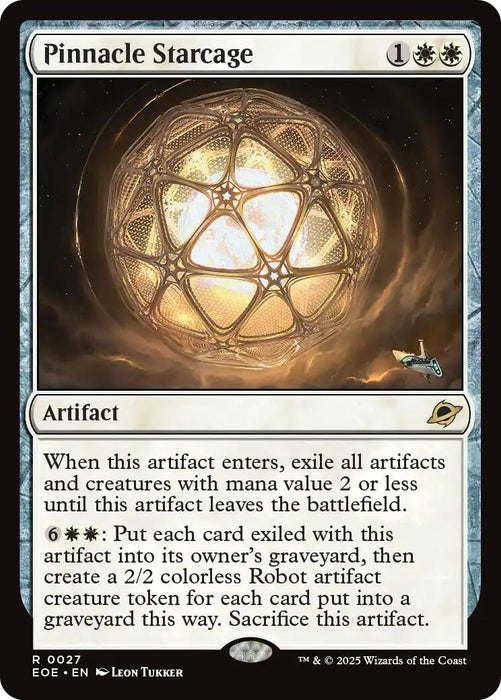 Image for Pinnacle Starcage (27) [Edge of Eternities] - Magic: The Gathering