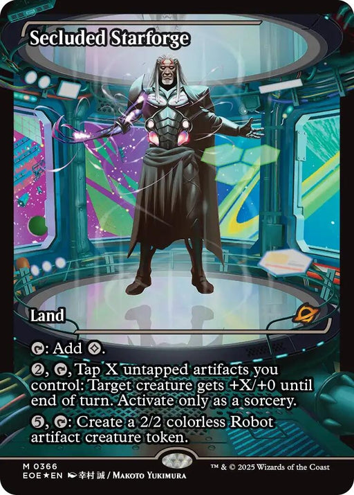 Image for Secluded Starforge (Showcase) (366) (Foil) [Edge of Eternities] - Magic: The Gathering