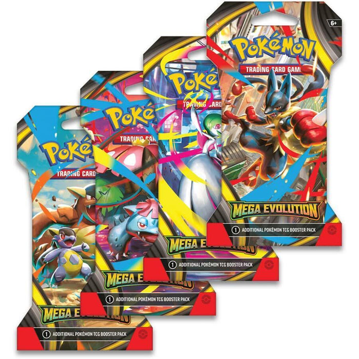 Pokémon TCG Mega Evolution - Sleeved Pack Bundle(24)