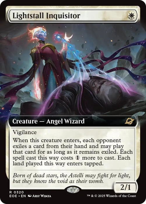 Image for Lightstall Inquisitor (Extended Art) (320) (Foil) [Edge of Eternities] - Magic: The Gathering