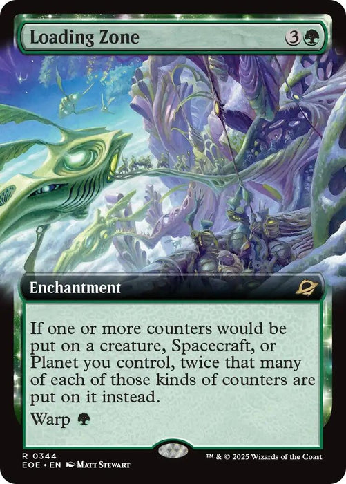 Image for Loading Zone (Extended Art) (344) (Foil) [Edge of Eternities] - Magic: The Gathering