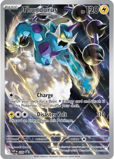 Image for Thundurus - 209 (209) (Holofoil) [SV: Scarlet & Violet Promo Cards] - Pokemon