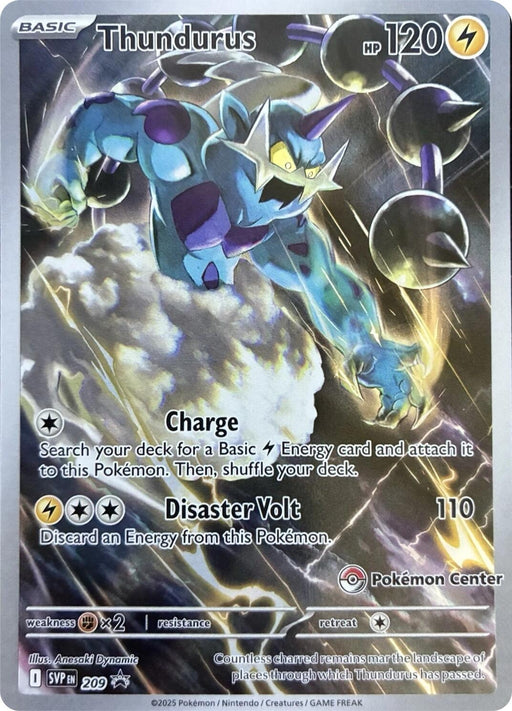 Image for Thundurus - 209 (Pokemon Center Exclusive) (209) (Holofoil) [SV: Scarlet & Violet Promo Cards] - Pokemon