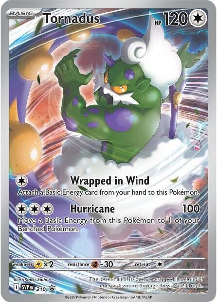 Image for Tornadus - 210 (210) (Holofoil) [SV: Scarlet & Violet Promo Cards] - Pokemon