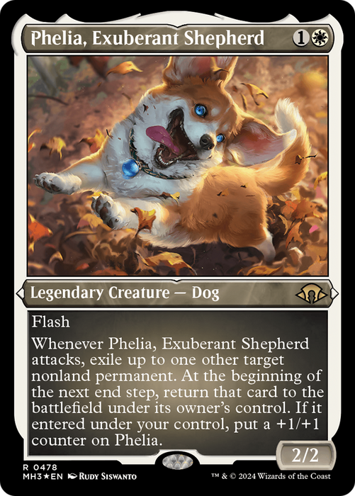 Phelia, Exuberant Shepherd [MH3-478] Etched Foil - Modern Horizons 3