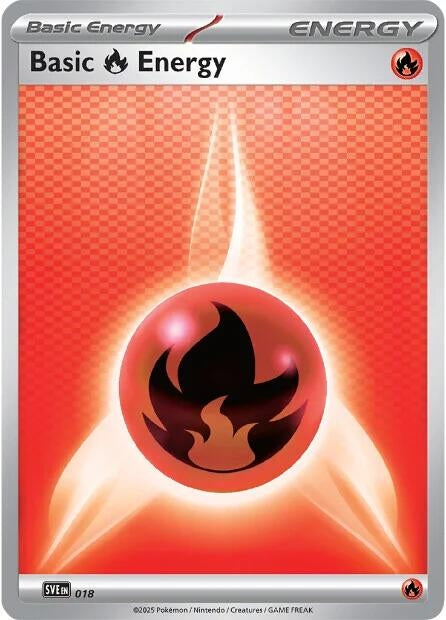Image for Basic Fire Energy - 018 (018) [SVE: Scarlet & Violet Energies] - Pokemon