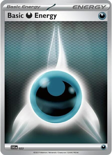 Image for Basic Darkness Energy - 023 (023) (Reverse Holofoil) [SVE: Scarlet & Violet Energies] - Pokemon