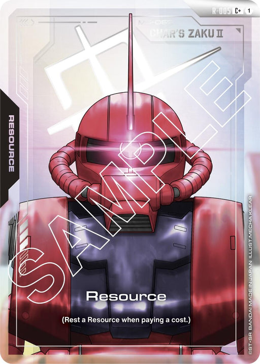 Image for Resource (R-005) (C+) (R-005) (Holofoil) [Newtype Rising] - Gundam Card Game