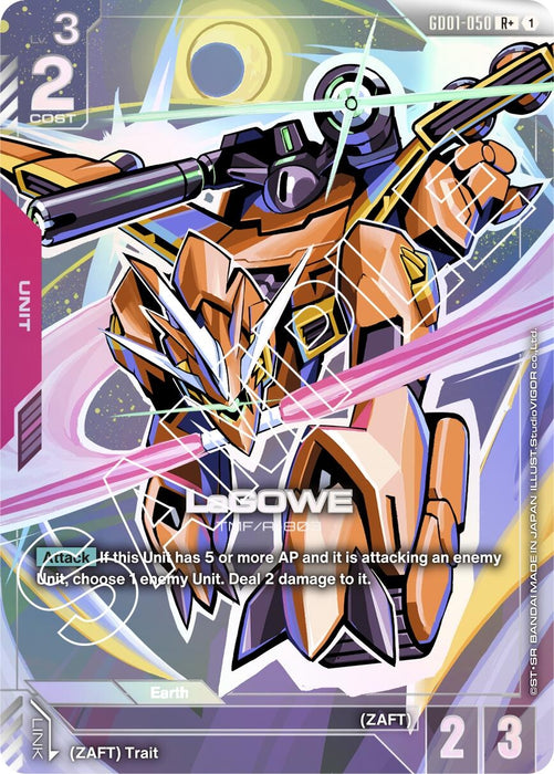 LaGOWE (R+) (GD01-050) (Holofoil) [Newtype Rising]