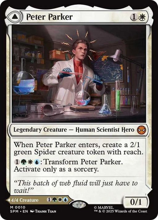 Image for Peter Parker (10) [Marvel's Spider-Man] - Magic: The Gathering