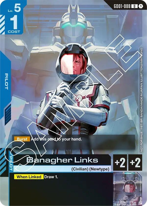 Image for Banagher Links (Launch Event) (GD01-088) (Holofoil) [Gundam Promotional Cards] - Gundam Card Game