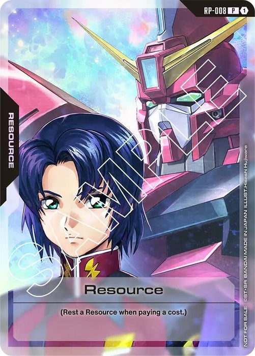 Resource (RP-008) (Mobile Suit Gundam SEED) (RP-008) (Holofoil) [Promotional Resource Tokens]
