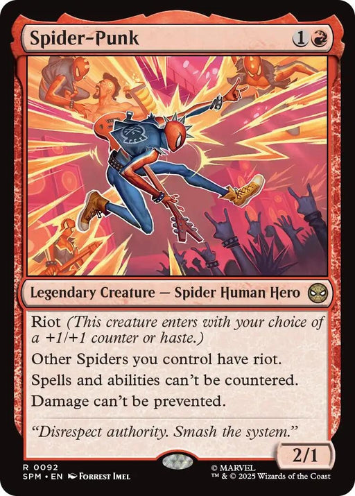 Image for Spider-Punk (92) [Marvel's Spider-Man] - Magic: The Gathering