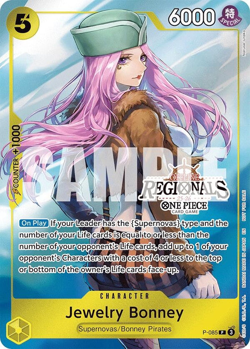 Jewelry Bonney (Offline Regional Participation Pack 2025 Vol.2) (P-085) (Foil) [One Piece Promotion Cards]