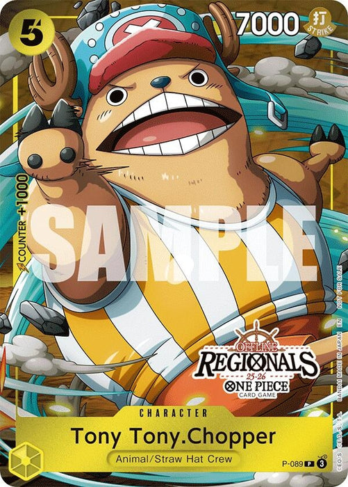 Tony Tony.Chopper (Offline Regional Participation Pack 2025 Vol.2) (P-089) (Foil) [One Piece Promotion Cards]