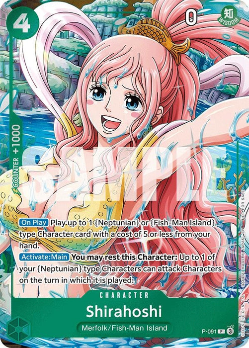 Shirahoshi (Event Pack Vol. 7) (P-091) (Foil) [One Piece Promotion Cards]