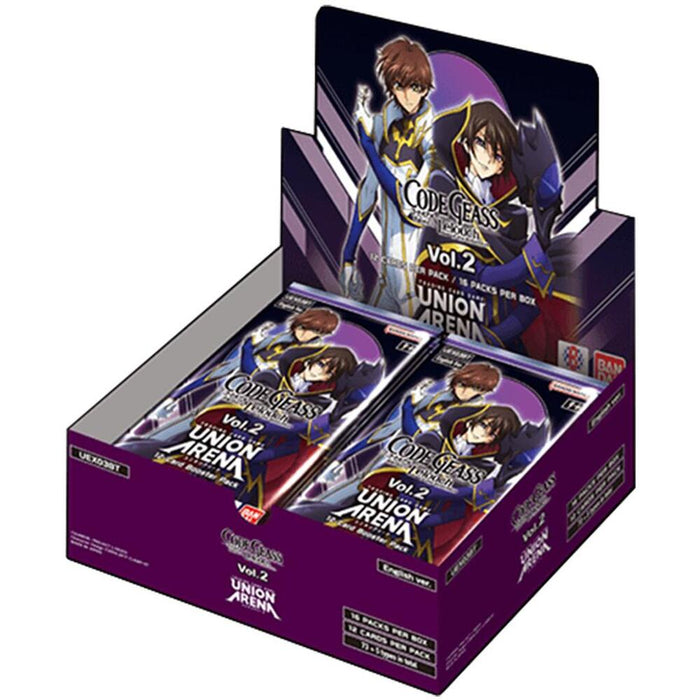 Union Arena TCG: Code Geass Lelouch of the Rebellion Volume. 2 Booster Box (Cyber Monday Deal)