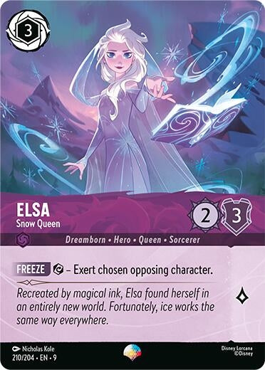 Image for Elsa - Snow Queen (Epic) (210/204) (Holofoil) [Fabled] - Disney Lorcana