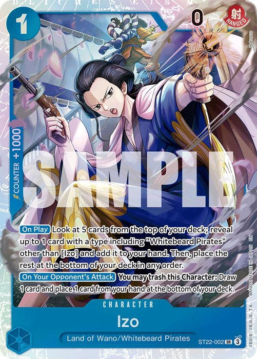 Izo (ST22-002) (Foil) [Starter Deck 22: Ace & Newgate]