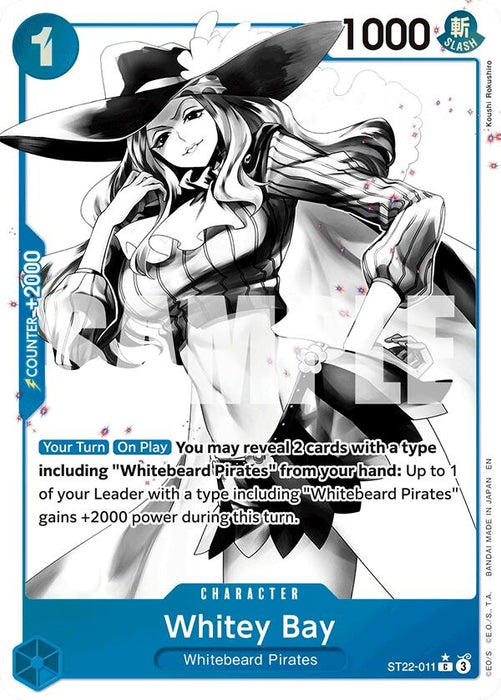 Whitey Bay (Parallel) (ST22-011) (Foil) [Starter Deck 22: Ace & Newgate]