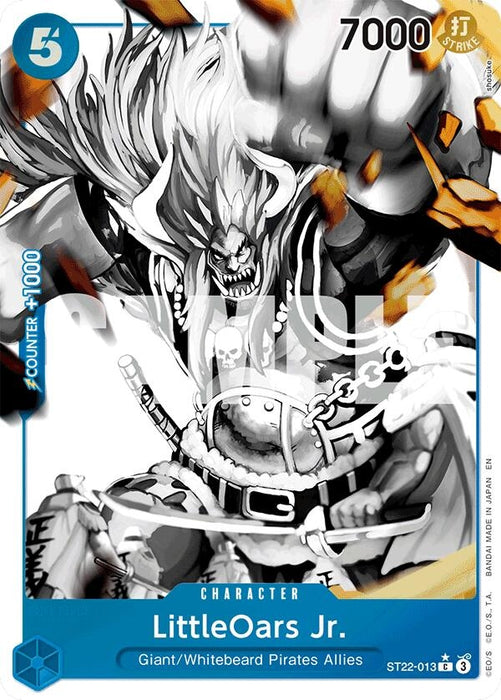 Image for LittleOars Jr. (Parallel) (ST22-013) (Foil) [Starter Deck 22: Ace & Newgate] - One Piece Card Game