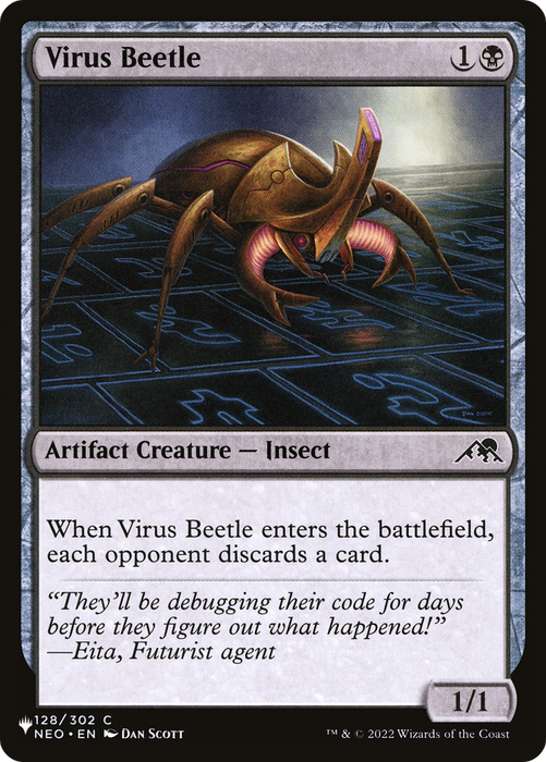 Virus Beetle [PLST-NEO-128] - The List