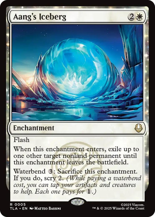 Image for Aang's Iceberg (5) (Foil) [Avatar: The Last Airbender] - Magic: The Gathering