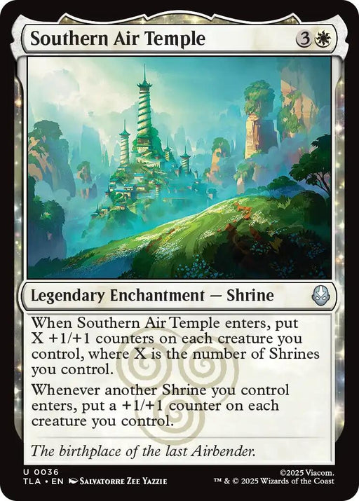 Image for Southern Air Temple (36) [Avatar: The Last Airbender] - Magic: The Gathering
