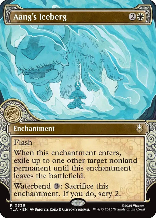 Image for Aang's Iceberg (Showcase) (336) (Foil) [Avatar: The Last Airbender] - Magic: The Gathering