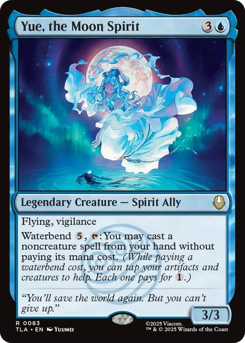 Image for Yue, the Moon Spirit (83) [Avatar: The Last Airbender] - Magic: The Gathering