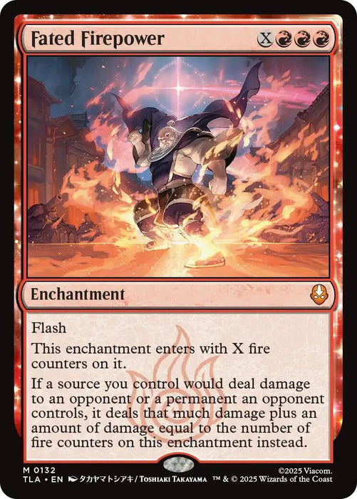 Image for Fated Firepower (132) (Foil) [Avatar: The Last Airbender] - Magic: The Gathering