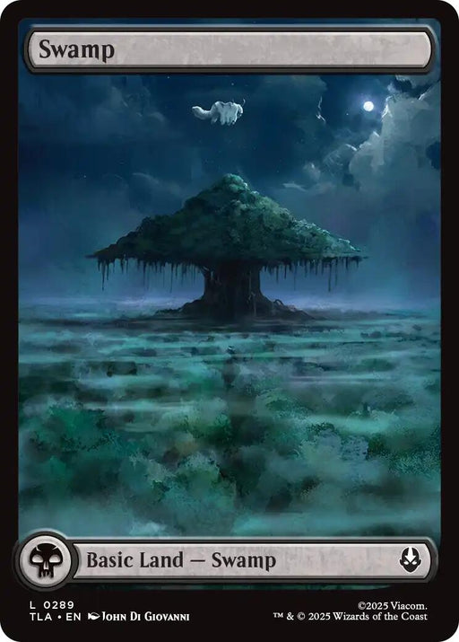 Image for Swamp (0289) (289) (Foil) [Avatar: The Last Airbender] - Magic: The Gathering