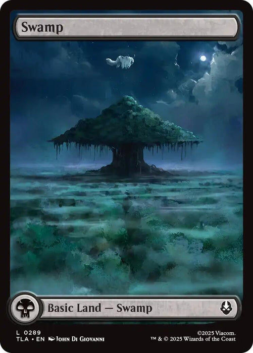Image for Swamp (0289) (289) [Avatar: The Last Airbender] - Magic: The Gathering