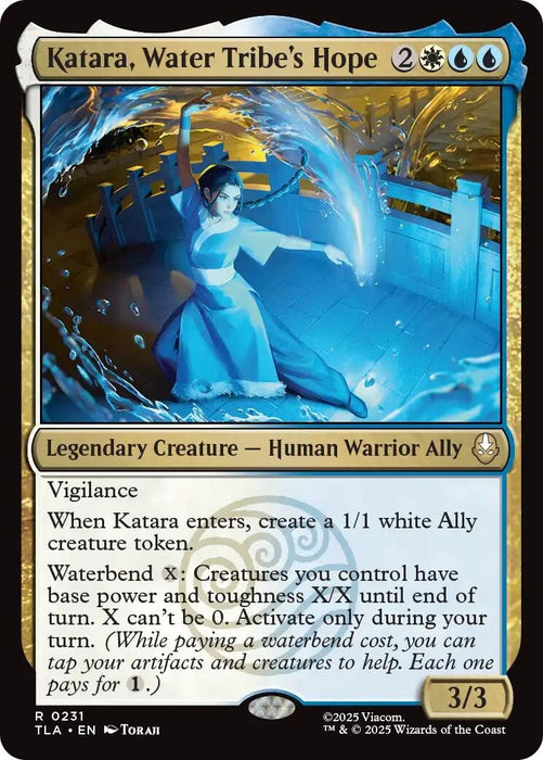 Image for Katara, Water Tribe's Hope (231) [Avatar: The Last Airbender] - Magic: The Gathering