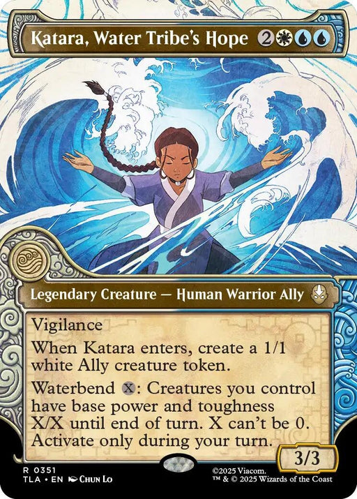 Image for Katara, Water Tribe's Hope (Showcase) (351) [Avatar: The Last Airbender] - Magic: The Gathering