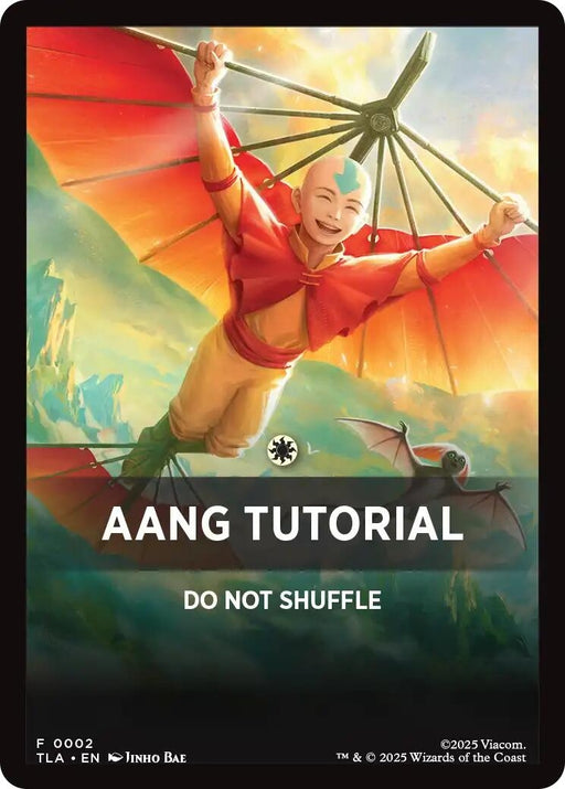 Image for Aang Tutorial Theme Card (2) [Avatar: The Last Airbender] - Magic: The Gathering