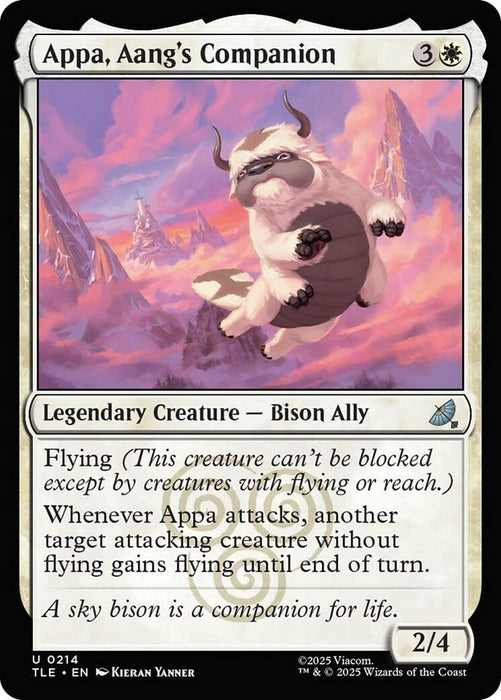 Image for Appa, Aang's Companion (0214) (214) (Foil) [Avatar: The Last Airbender: Eternal-Legal] - Magic: The Gathering