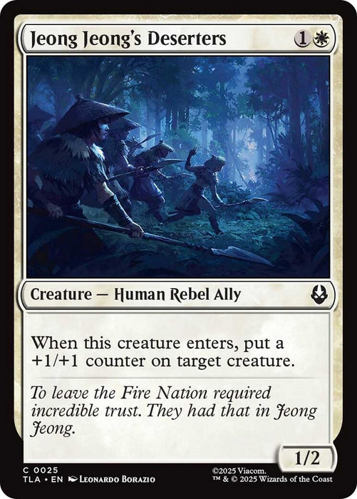 Image for Jeong Jeong's Deserters (25) (Foil) [Avatar: The Last Airbender] - Magic: The Gathering