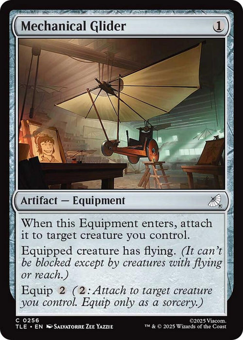 Image for Mechanical Glider (256) (Foil) [Avatar: The Last Airbender: Eternal-Legal] - Magic: The Gathering