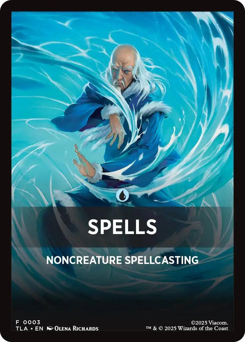 Image for Spells Theme Card (3) [Avatar: The Last Airbender] - Magic: The Gathering