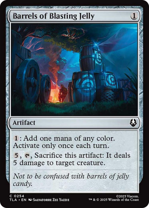 Image for Barrels of Blasting Jelly (254) (Foil) [Avatar: The Last Airbender] - Magic: The Gathering