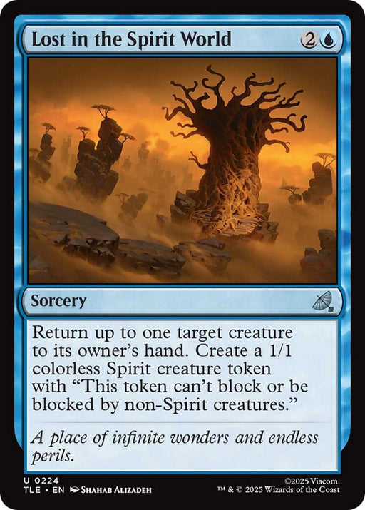Image for Lost in the Spirit World (224) (Foil) [Avatar: The Last Airbender: Eternal-Legal] - Magic: The Gathering